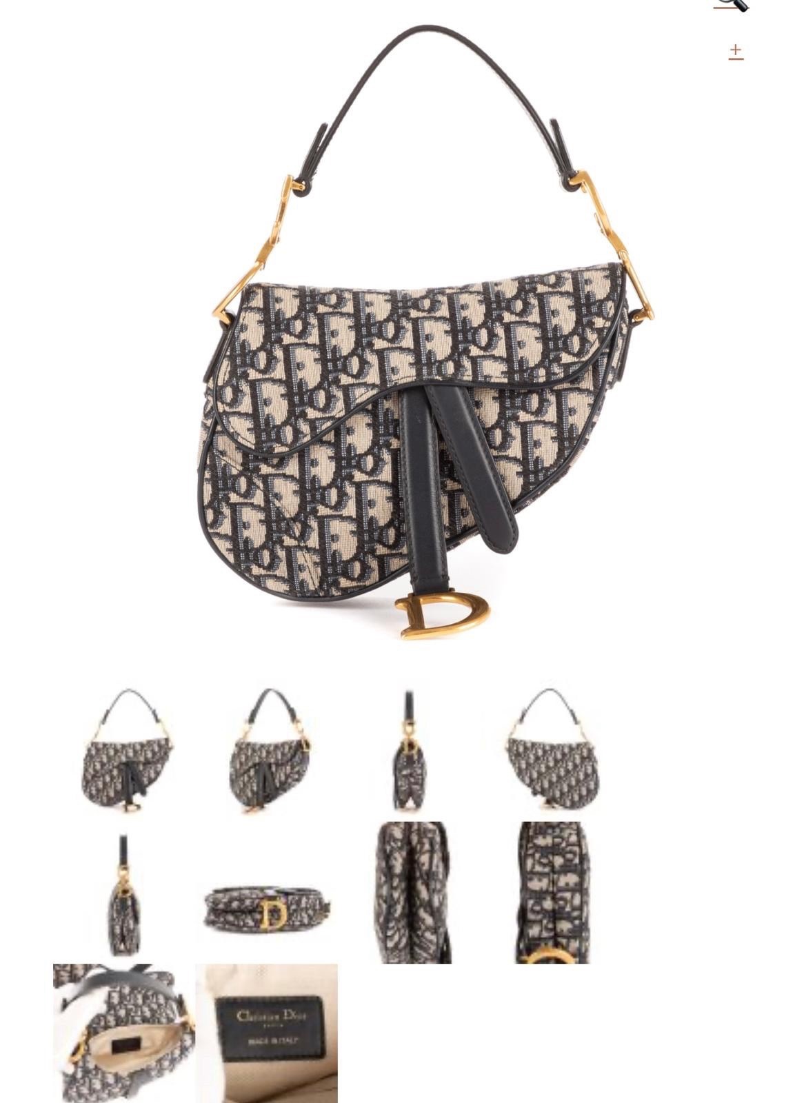 Dior Saddle Bag