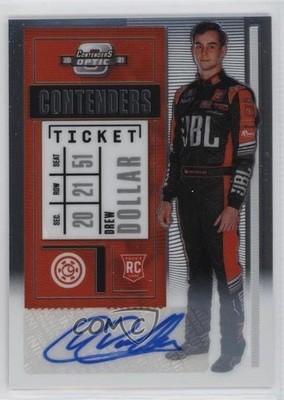 2021 Panini Chronicles Contenders Optic Auto Drew Dollar #15 Auto 0je3