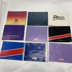 Nintendo NES  Manual Lot (20+) Posters Mario Iron Sword Demon Tetris Robin Hood