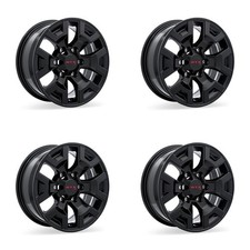 Set Of 4 16 Satin Black Alloy Wheels Rims For Ford Truck 6x139.7 Ospa Oe