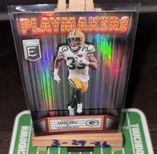 2020 Panini Donruss Elite Aaron Jones Playmakers #6 Packers