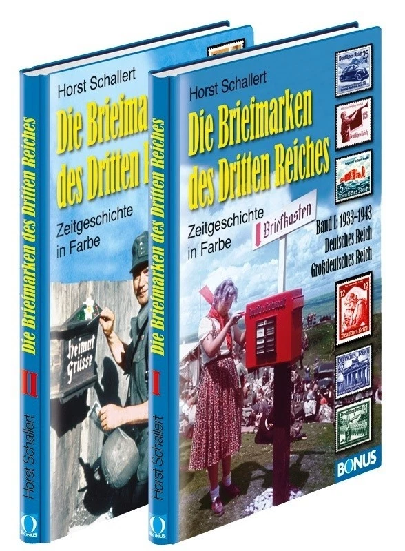 Die Briefmarken des Dritten Reiches - Gesamtausgabe Band 1 + 2 im Sparpaket NEU! - Bild 1 von 1