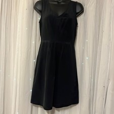 Silk Madewell Dress Size 0 Color: Black #10187