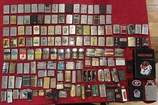 VINTAGE 152 LIGHTER LOTZIPPO,SCRIPTO,RONSON,COLIBRI,BARLOW, MARLBORO BRASS