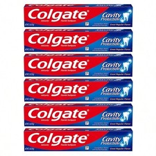 Colgate Cavity Protection Toothpaste with Fluoride, 2.5oz - 6 Pack 1.33 per gallon