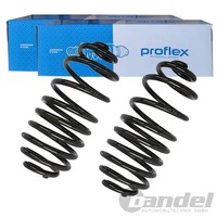 2X Proflex Fahrwerksfedern Hinten Passend FÜR Renault Kangoo Links+Rechts |