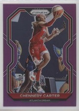 2021 Panini Prizm WNBA Purple Prizm 97/99 Chennedy Carter #49 0jr1