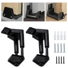 Sliding Barn Door Floor Guide Set 2 Adjustable for Home and Office Use