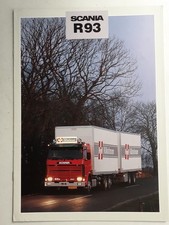 Scania: R 93 (Prospekt-Heft); 02/1991
