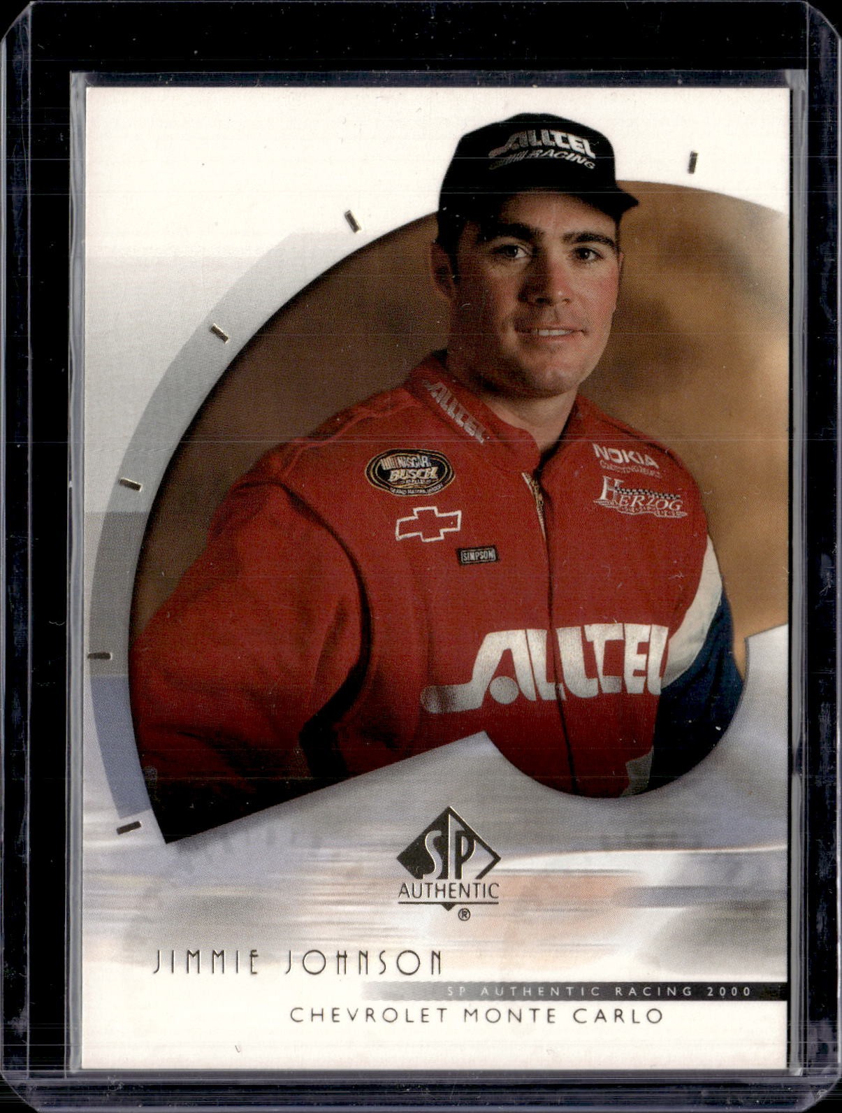 2000 SP Authentic #39 Jimmie Johnson Rookie RC NASCAR (HOF) NM-MINT++
