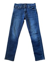 Polo Ralph Lauren Jeans Slim Fit Blue Stretch Unisex Kids Size 10 25x24 GUC  