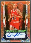 2025 Leaf Metal Authentics Dennis Rodman Red Shimmer Auto Autograph #1/1
