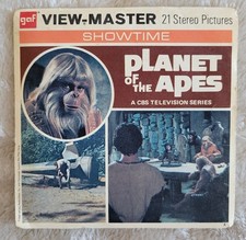 Vintage View-Master Planet of the Apes from TV Series, 21 Stereo Pictures