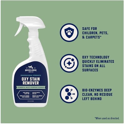 Rocco & Roxie Oxy Stain Remover - Carpet Cleaner Spray