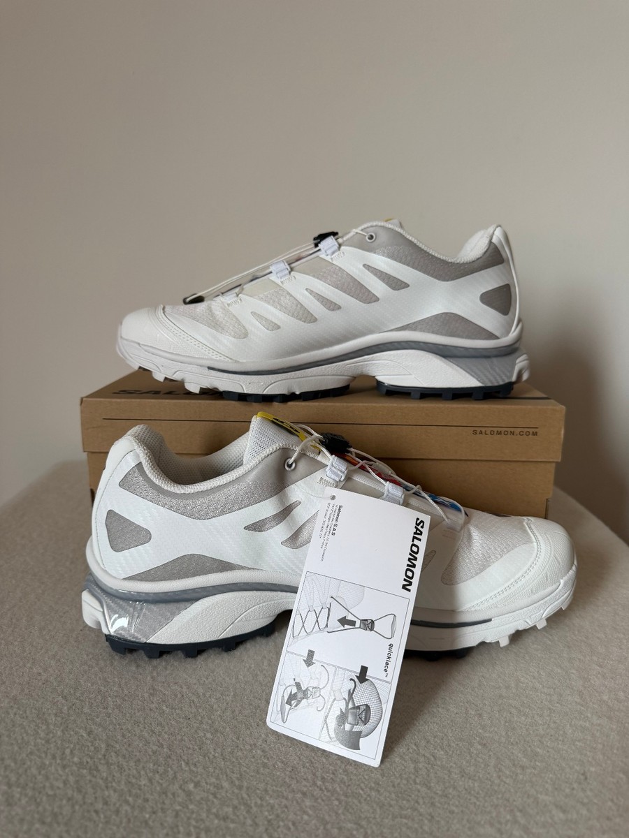 Salomon XT-4 OG - Size 11 - White Ebony Lunar Rock - NEW | eBay
