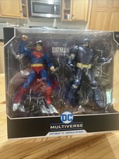 SUPERMAN VS ARMORED BATMAN McFarlane Toys DC Multiverse 2 Pack SEALED