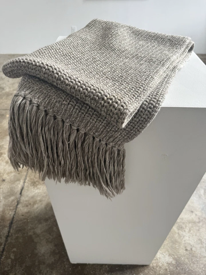 Chloe 超大围巾 羊驼羊毛 意大利制造 女式围巾 正品 — 第 3/3 张图片