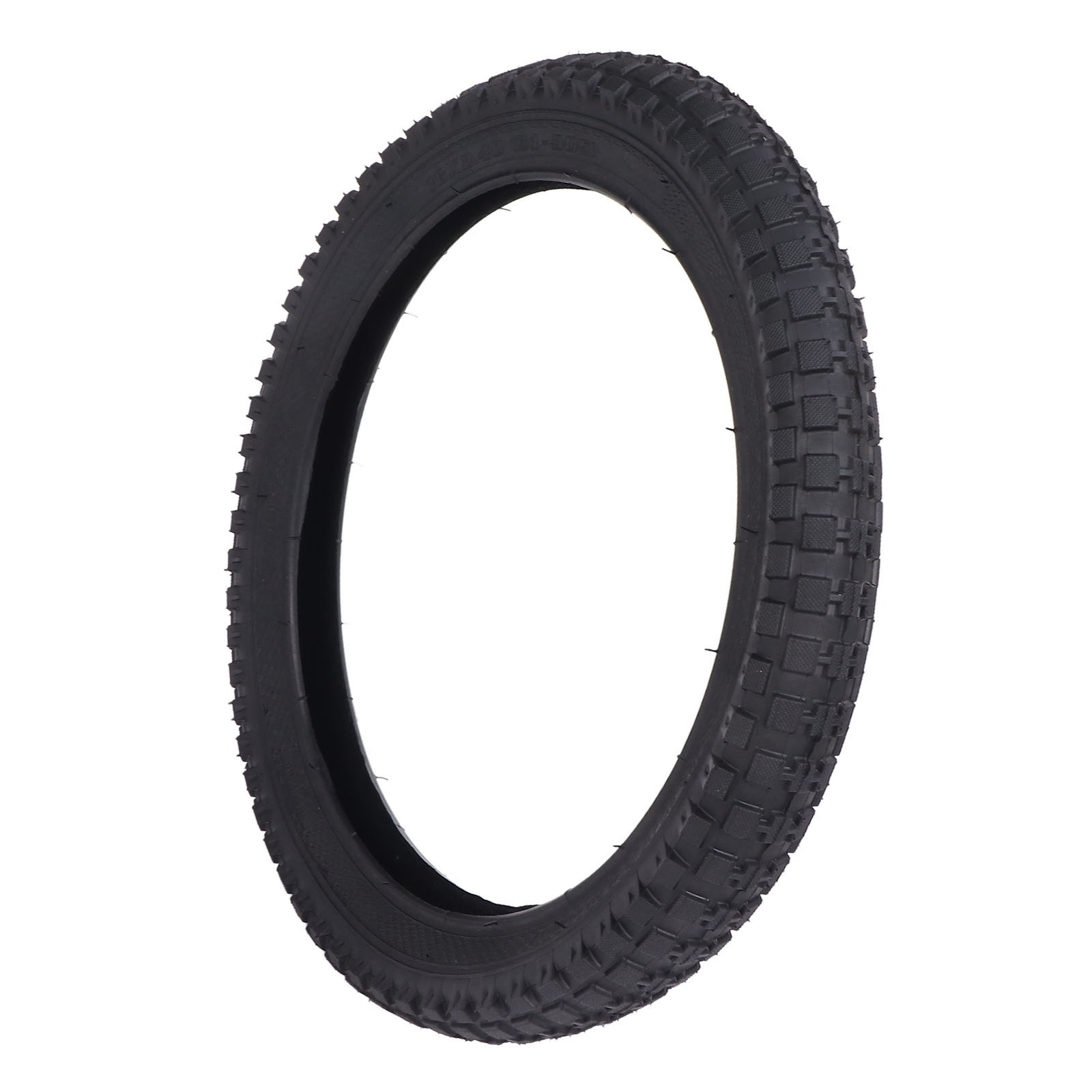 :(16x2.4)Children Mountain Bike Outer Tire Square Pattern 275KPa Balance