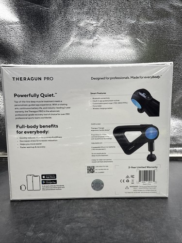 BRAND NEW Theragun G4 PRO Therabody Smart Massage Gun Therapy Device Kit -SEALED - Picture 4 of 8