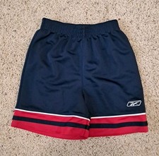 Reebok Boys 24 MO. Navy & Red Polyester Sports Shorts