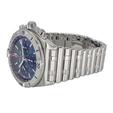 Breitling Chronomat B01 42mm Stainless Steel Blue Dial Automatic #KN252 5