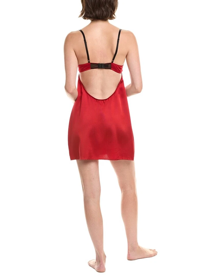 Mini Slip Para Mujer Kiki De Montparnasse Mezcla Seda Encaje Inserto Foto 2 de 2