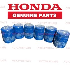 97 - 26 Honda Cr-v Crv Oil Filter 6 Pack Genuine Oem New