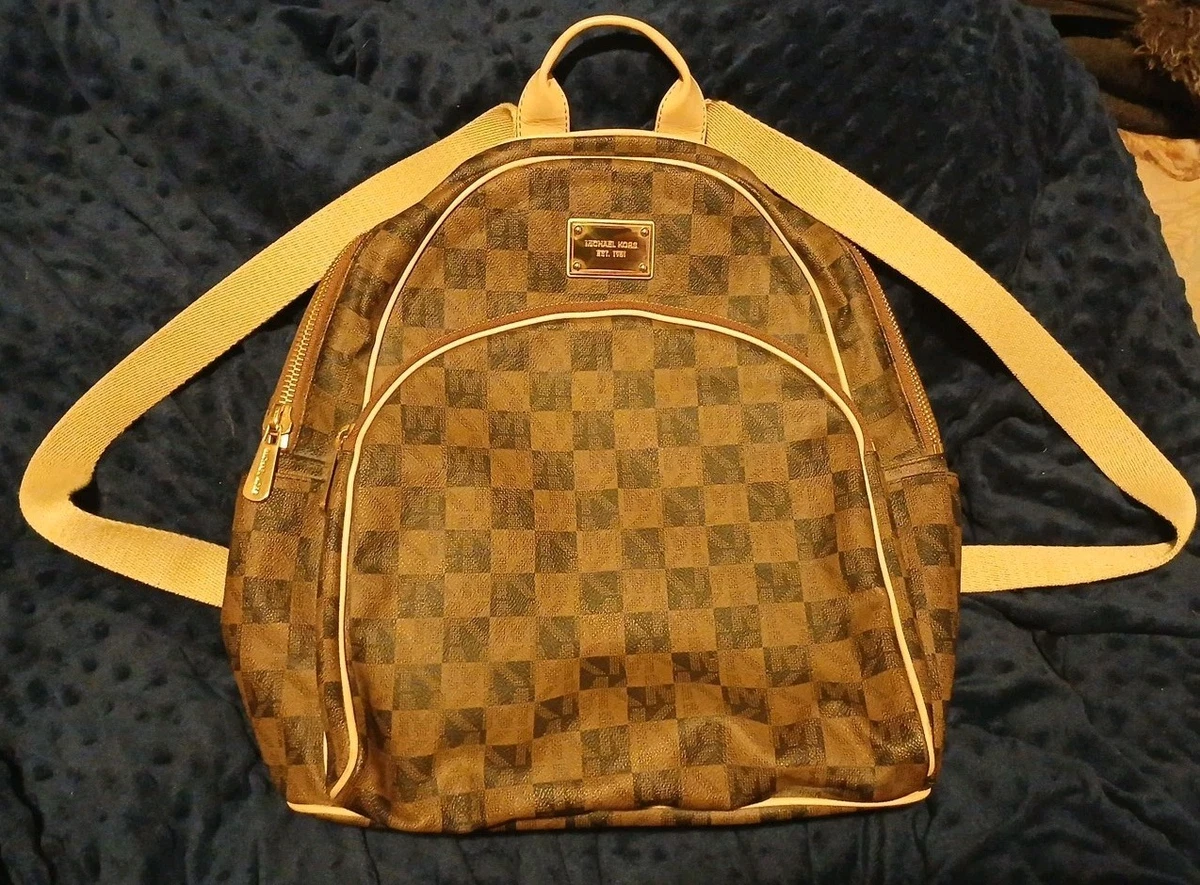 Michael Kors Backpack Checkered Bags & Handbags for Women  display picture 3