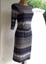 Uta Raasch edles  kleid stretch gr 38 Viscose und elasthan