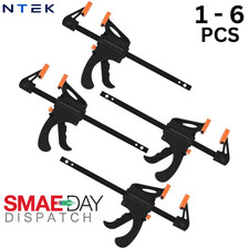 130mm Quick Grip Ratchet Trigger Bar Clamps Speed Clamp Woodworking Carpentry UK
