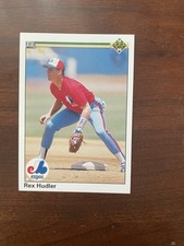 Upper Deck 1990 Rex Hudler IF #411 Montreal Expos Baseball Card