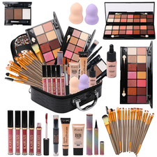 All in One Makeup Kit for Makeup storage bag 2X14 Colors Eyeshadow Palette Liqui