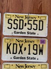 New Jersey License Plates Lot Of 8 Pcs — photo 5
