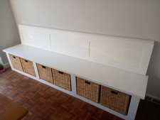 banquette seating with storage made to measure custom £75 per foot other styles