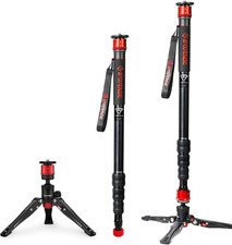 Cobra 3 A180T Aluminum Camera Monopod 71"
