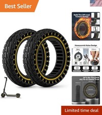All-Season 10 Inch Solid Tires for Ninebot Electric Scooters - Non-Puncturable