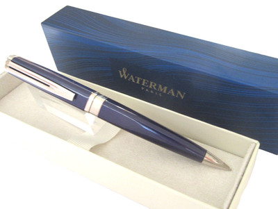 Wunderschön Kugelschreiber Tür Bergbau Waterman Modell Türkis Slim Neu Von Lager