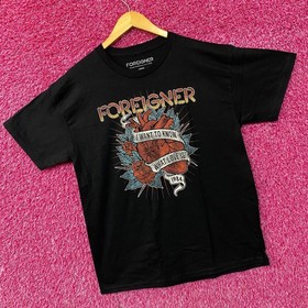 Foreigner Agent Provocateur I Wanna Know What Love Is T-Shirt Large