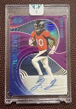 2020 Panini Illusions Jerry Jeudy Astounding Rookie Auto RC Platinum SSP 1/1