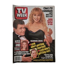 TV Week Vintage Magazine June 24, 1989 Kylie Minogue, Roland Gift Pin-Up