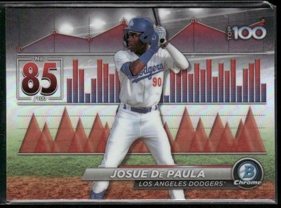 2024 Bowman #BTP-85 Josue De Paula Bowman Scouts' Top 100