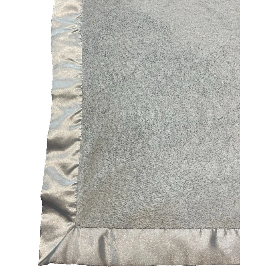 Manta de bebé de colección azul Thank Heaven for Little Boys satinado velero polar Foto 4 de 4