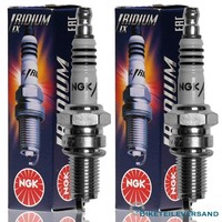 2X NGK ZüNdkerze BR10EIX Iridium 6801
