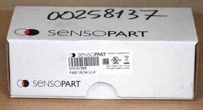 Sensopart FMS 18-34 UL4 Näherungsschalter NEU OVP