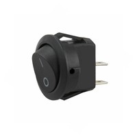 Einbauschalter Rund 6A 23Mm, Weiß, Kunststoff, Modell-Nr. XYZ123
