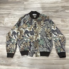Vintage Real Tree 1990s Bomber Jacket All Over Print Clarkfield M Made In USA