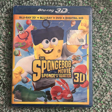 The SpongeBob Movie - Sponge Out of Water Blu-Ray 3D Blu-Ray DVD Digital