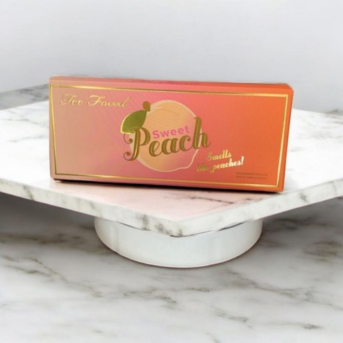 Too Faced Sweet Peach Eye Shadow Palette Collection 18 peach-scented eye shadows