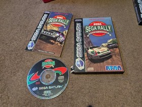 Sega Saturn Console with Sonic Jam, Virtua Fighter and Sega Rally - Fully Tested