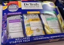 Epsom Salt Bath  Body Care Set - Wellness Kit with 4 Pieces
